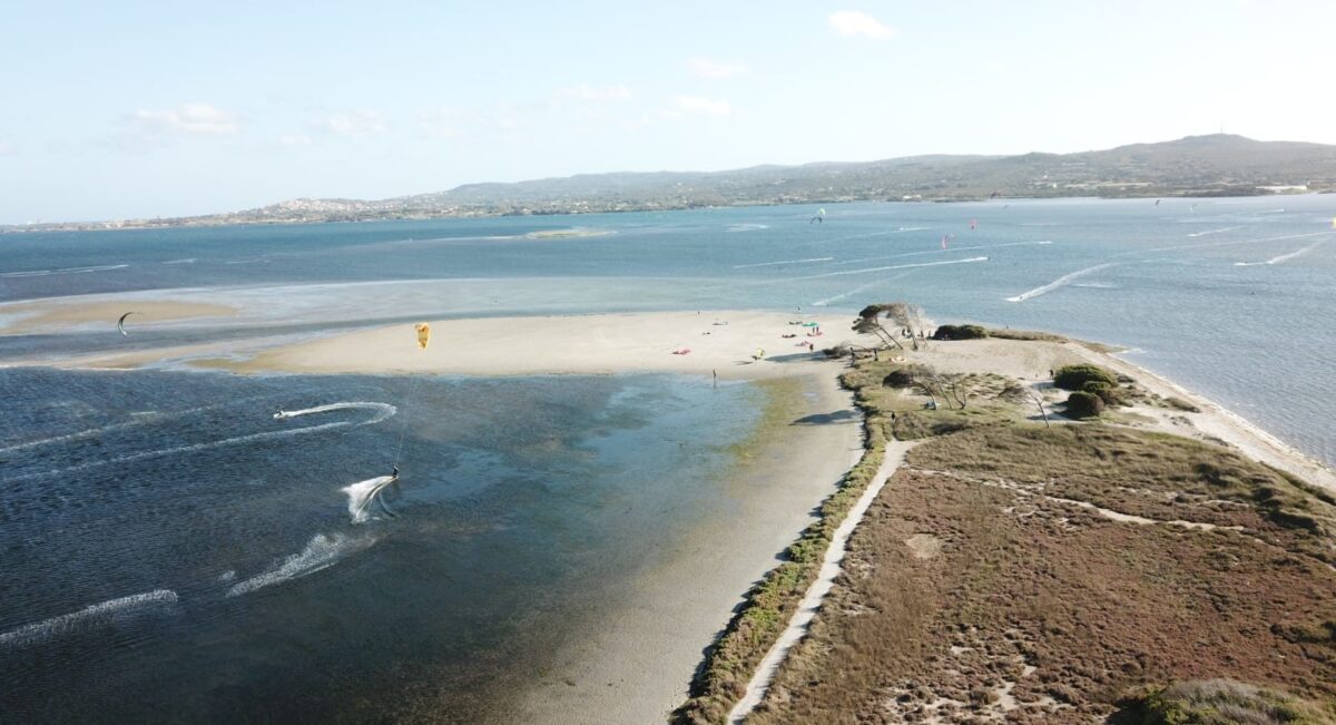 Punta Trettu Kite Beach, das Kitesurf-Paradies auf Sardinien