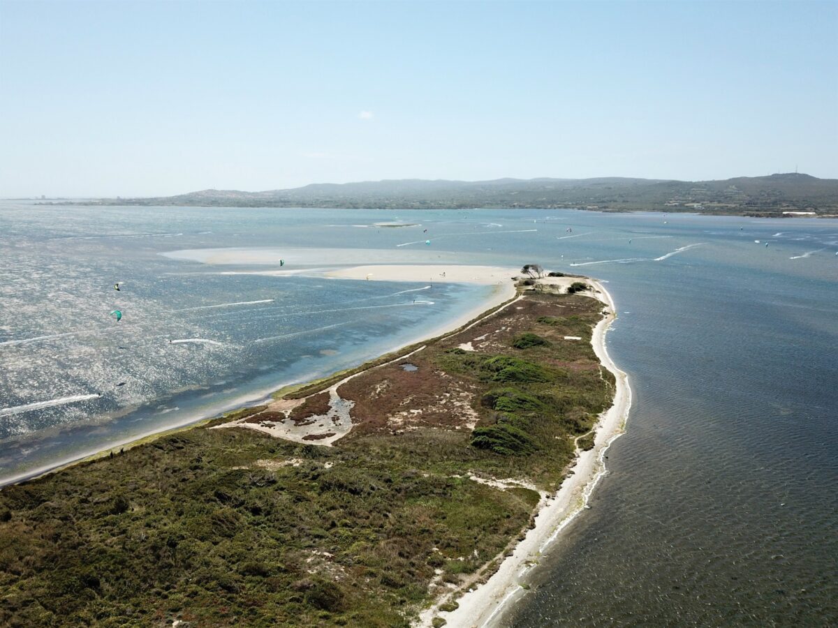 Punta Trettu Kitesurf Sardinien, der beste Kite Spot in Europa