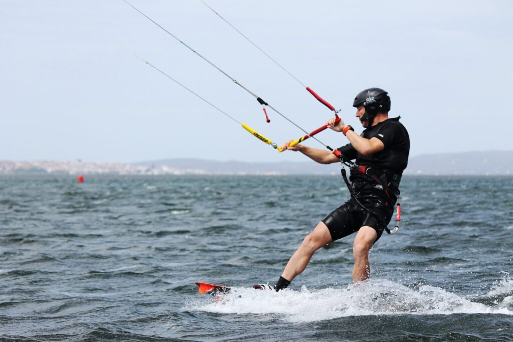 Punta Trettu in Sardinia: Perfect kite beach for learning how to kitesurf! Learn Kitesurfing in Punta Trettu